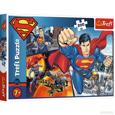 Puzzle 200 elementów Superman Bohater [PUZZLE]