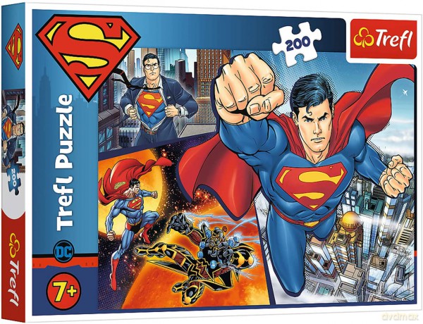 Puzzle 200 elementów Superman Bohater [PUZZLE]