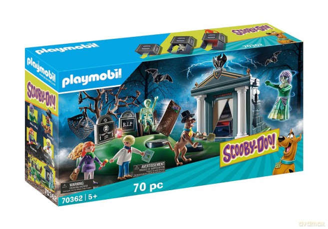 Zestaw figurek Scooby-Doo Przygoda na cmentarzu 70362 [FIGURKA]