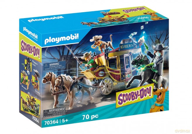 Zestaw figurek Scooby-Doo Przygoda na Dzikim Zachodzie [FIGURKA]