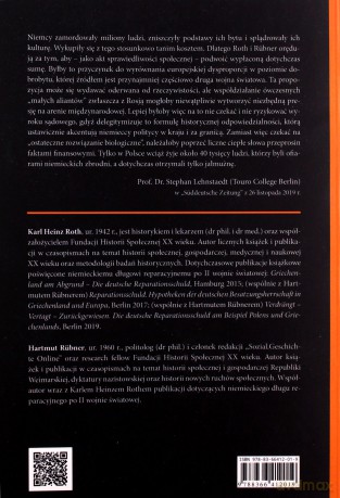 Wyparte, odroczone, odrzucone: Niemiecki dług reparacyjny wobec Polski i Europy - Karl Heinz Roth, Hartmut Rubner [KSIĄŻKA]