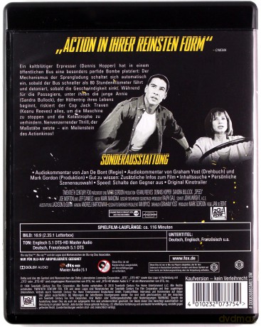 Speed (Niebezpieczna prędkość) [Blu-Ray]