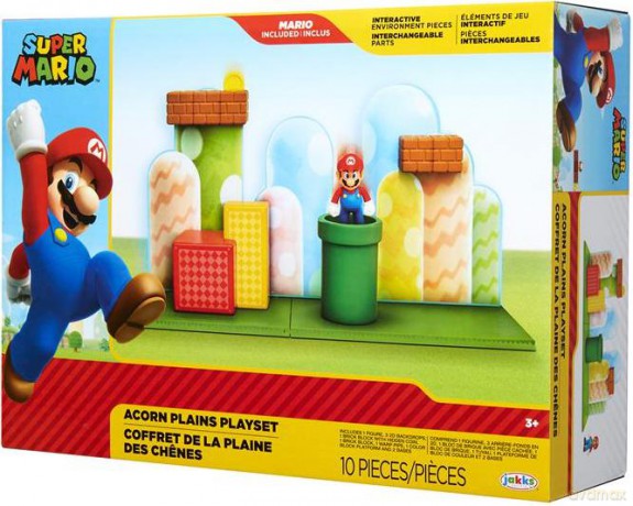 Super Mario Makieta Acorn Plains