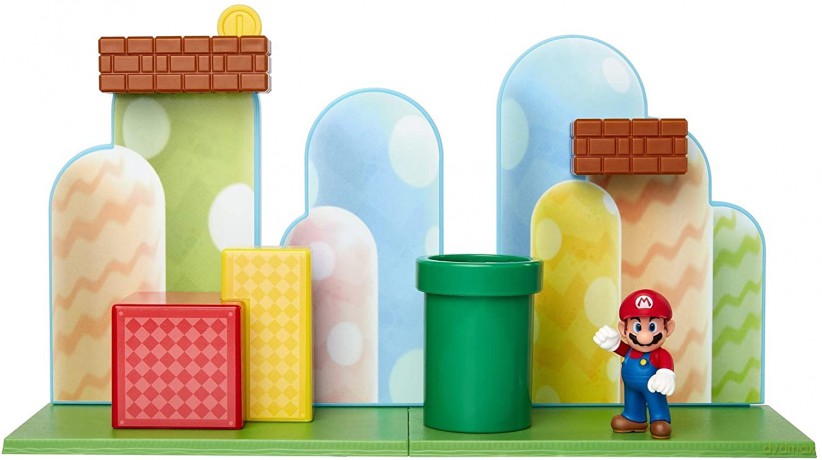 Super Mario Makieta Acorn Plains