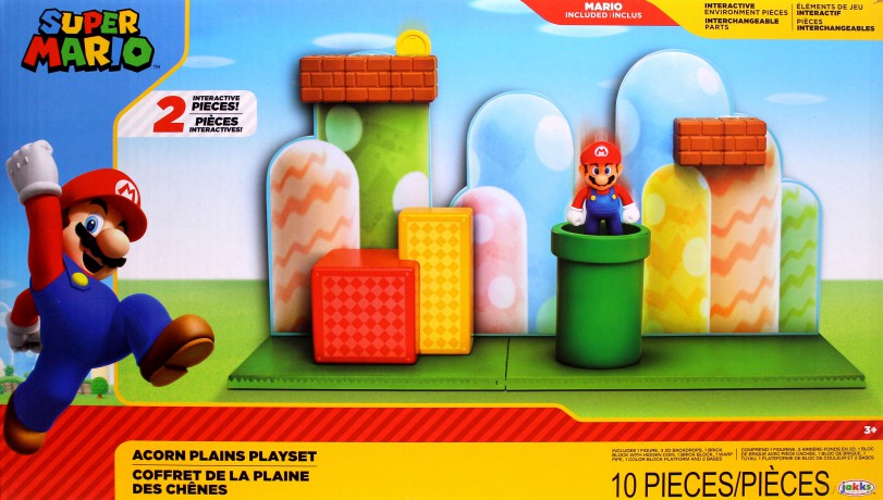 Super Mario Makieta Acorn Plains