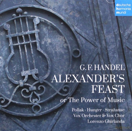 Vox Orchester: Händel: Alexander's Feast or The Power of Music [2CD]