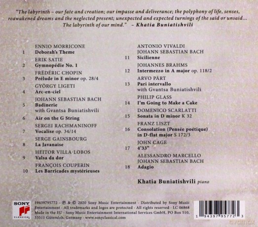 Khatia Buniatishvili: Labyrinth [CD]