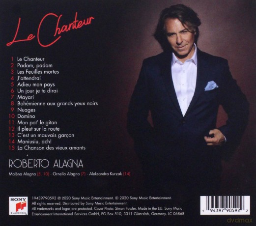 Roberto Alagna: Le Chanteur [CD]