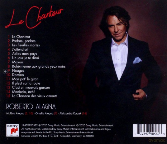 Roberto Alagna: Le Chanteur [CD]