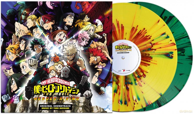 My Hero Academia: Heroes Rising soundtrack (Yuki Hayashi) [2xWinyl]