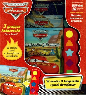 Auta 3 Grające Książeczki (twarda) [KSIĄŻKA]