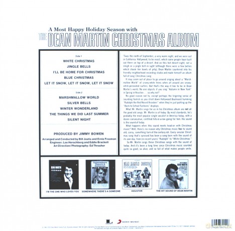 Dean Martin: The Dean Martin Christmas Album [Winyl]