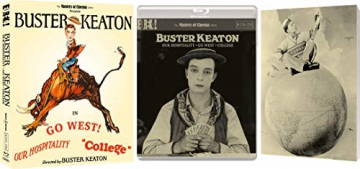 Buster Keaton: 3 Films (Vol. 3) (Our Hospitality, Go West, College) (Masters of Cinema) (Rozkosze gościnności, Buster i milion krów, Sportowiec z miłości) [3xBlu-Ray]