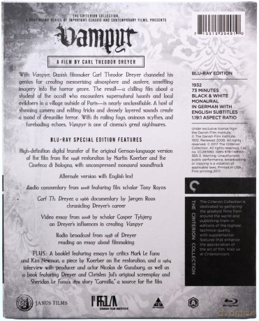 Vampyr [Blu-Ray]