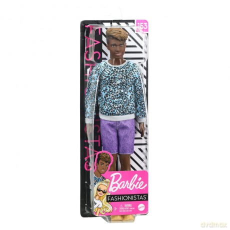 Barbie Fashionistas Lalka GHW69 Stylowy Ken z dredami