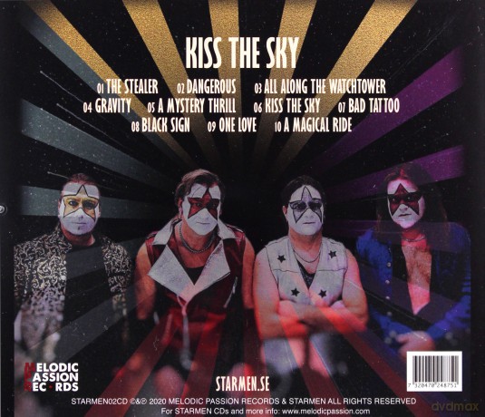 Starmen: Kiss The Sky [CD]