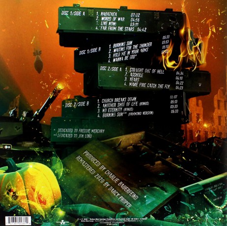 Helloween: Straight Out Of Hell Remastered 2020 (Clear) [2xWinyl]