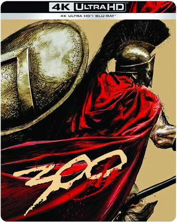300 (steelbook) [Blu-Ray 4K]+[Blu-Ray]