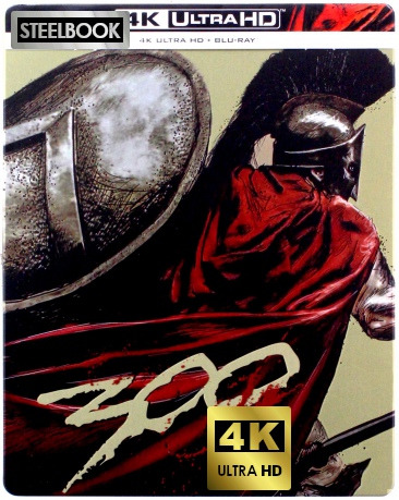 300 (steelbook) [Blu-Ray 4K]+[Blu-Ray]