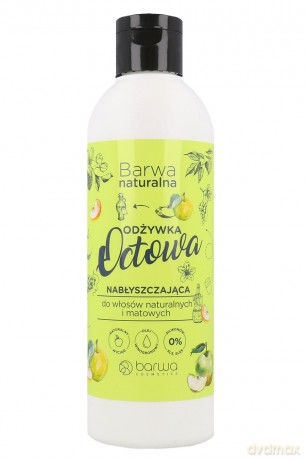 BARWA Naturalna odżywka do włosów Octowa nabłyszczająca 200 ml