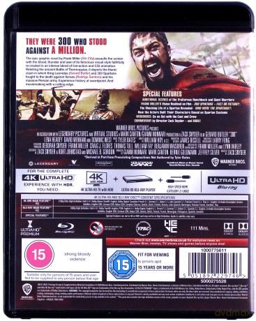 300 [Blu-Ray 4K]+[Blu-Ray]