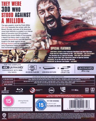 300 [Blu-Ray 4K]+[Blu-Ray]