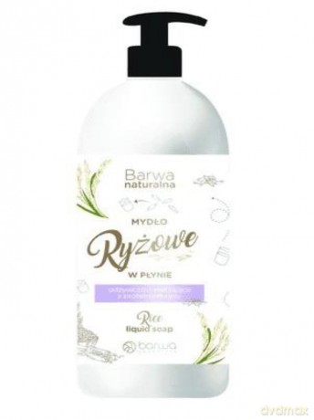 BARWA Naturalne Mydło Ryżowe w płynie 500 ml