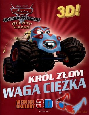 Auta Król Złom Waga Ciężka Specjalny + Okular 3D [KSIĄŻKA]