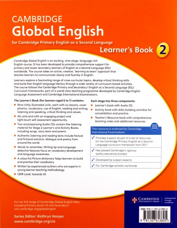 Cambridge Global English Stage 2 Learner's Boo - Caroline Linse, Elly Schottman [KSIĄŻKA]