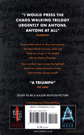 Chaos Walking 3 Monsters of Men Anniversary edition - Patrick Ness [KSIĄŻKA]