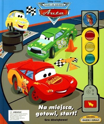 Auta Na Miejsca Gotowi Start (twarda) - Disney [KSIĄŻKA]
