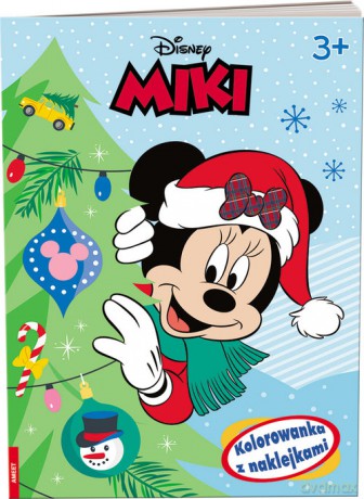 Disney Miki. Kolorowanka z naklejkami [KSIĄŻKA]