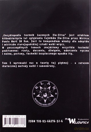 Encyklopedia technik bazowych Jiu-Jitsu (Tom 1) - Paweł Nerć [KSIĄŻKA]