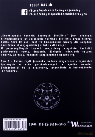 Encyklopedia technik bazowych Jiu-Jitsu (Tom 2) - Paweł Nerć [KSIĄŻKA]
