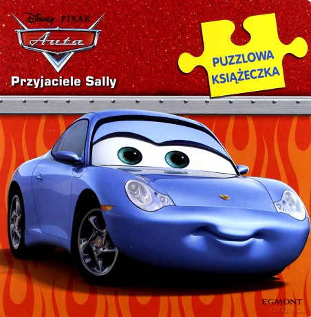 Auta Przyjaciele Sally Puzzlowa Książeczka (twarda) [KSIĄŻKA]