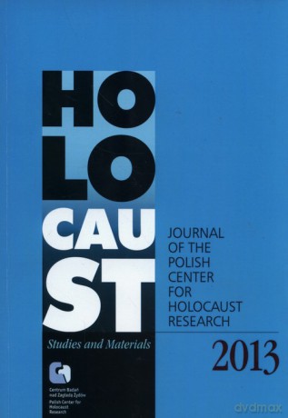 Holocaust Studies and Materials /Volume 2013/ [KSIĄŻKA]