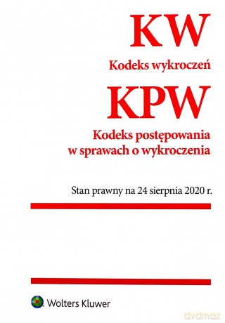 Kodeks wykroczeń Kodeks postępow w sprawach wykroczeń [KSIĄŻKA]