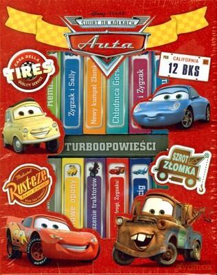 Auta Turboopowieści (twarda) - Disney [KSIĄŻKA]
