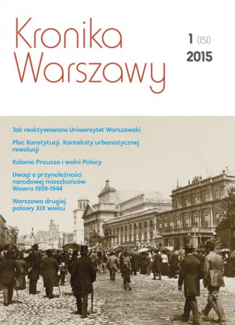 Kronika Warszawy [KSIĄŻKA]