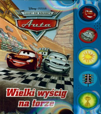 Auta Wielki Wyścig Na Torze (twarda) - Disney [KSIĄŻKA]
