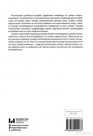 Marketing na rynkach międzynarodowych - Wojciech Grzegorczyk [KSIĄŻKA]