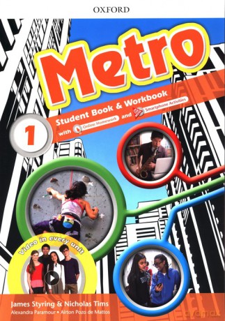 Metro 1 Student Book and Workbook Pack - Nicholas Tims, James Styring [KSIĄŻKA]