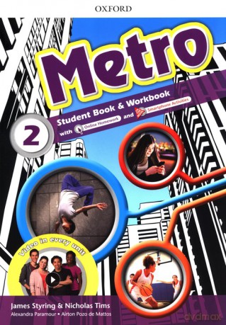 Metro 2 Student Book and Workbook Pack - Nicholas Tims, James Styring [KSIĄŻKA]