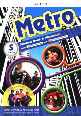 Metro Starter Student Book and Workbook Pack - Nicholas Tims, James Styring [KSIĄŻKA]