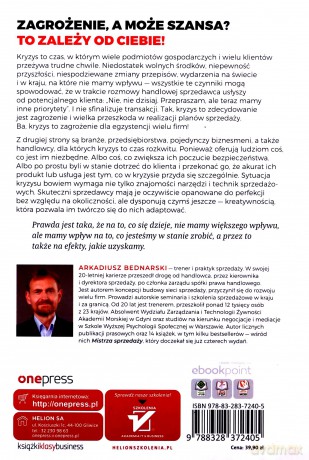 Mistrz sprzedaży w czasach kryzysu - Bednarski Arkadiusz [KSIĄŻKA]