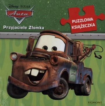 Auta Przyjaciele Złomka Puzzlowa Książeczka (twarda) [KSIĄŻKA]