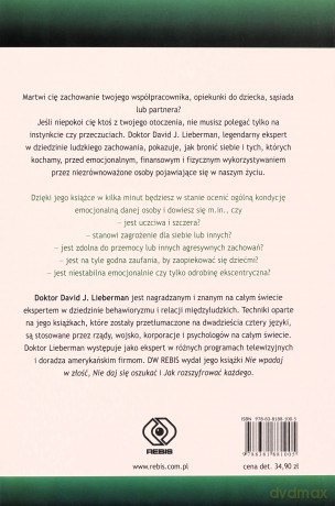 Od takich ludzi trzymaj się z daleka - David J. Lieberman [KSIĄŻKA]