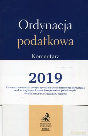 Ordynacja podatkowa Komentarz [KSIĄŻKA]