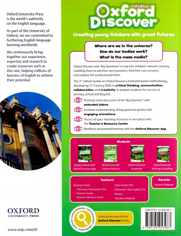 Oxford Discover 2nd Edition 4 Workbook with Online Practice - Kathleen Kampa, Charles Vilina [KSIĄŻKA]