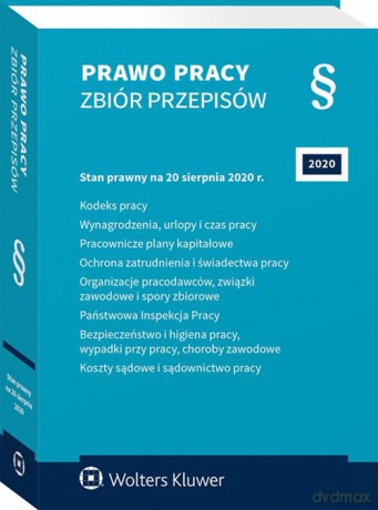 Prawo pracy Zbiór przepisów [KSIĄŻKA]